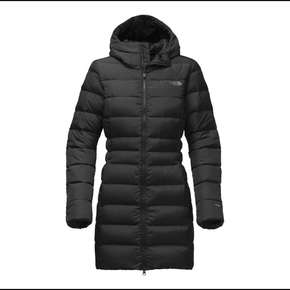 North Face long parka